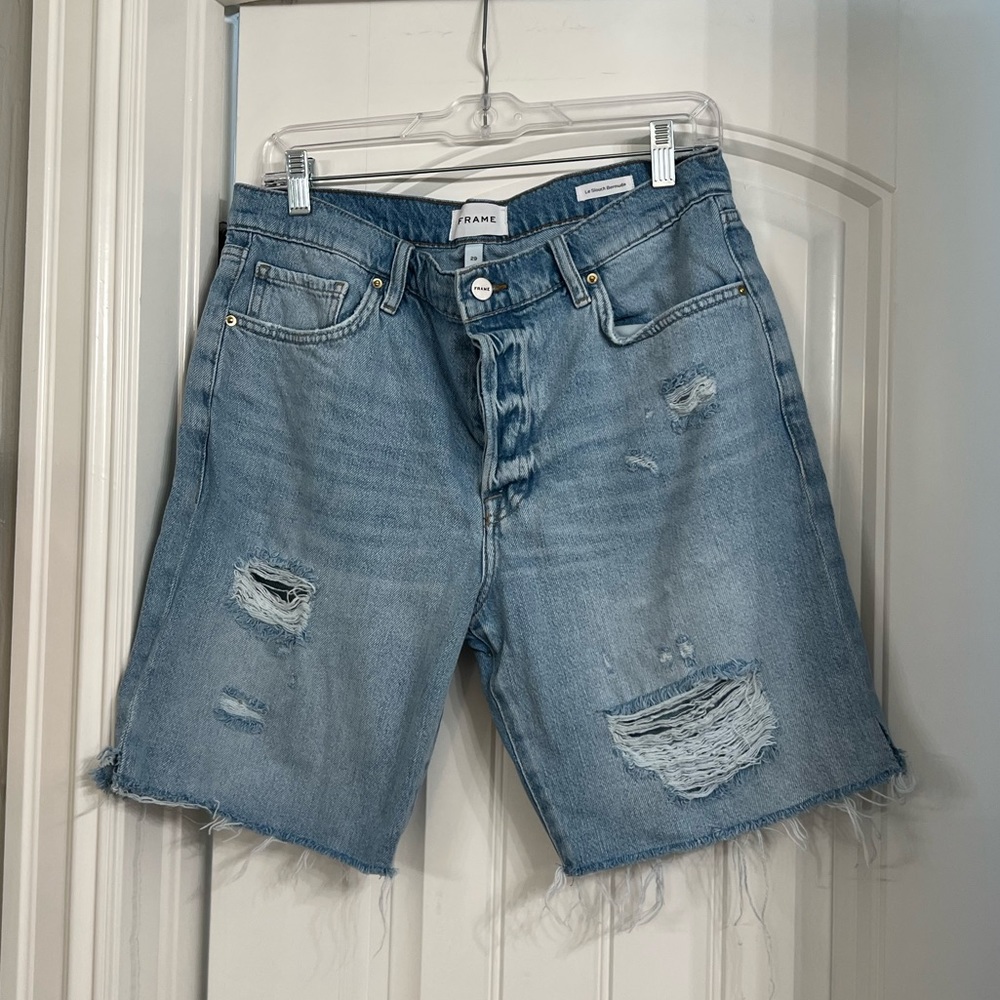 Frame denim shorts